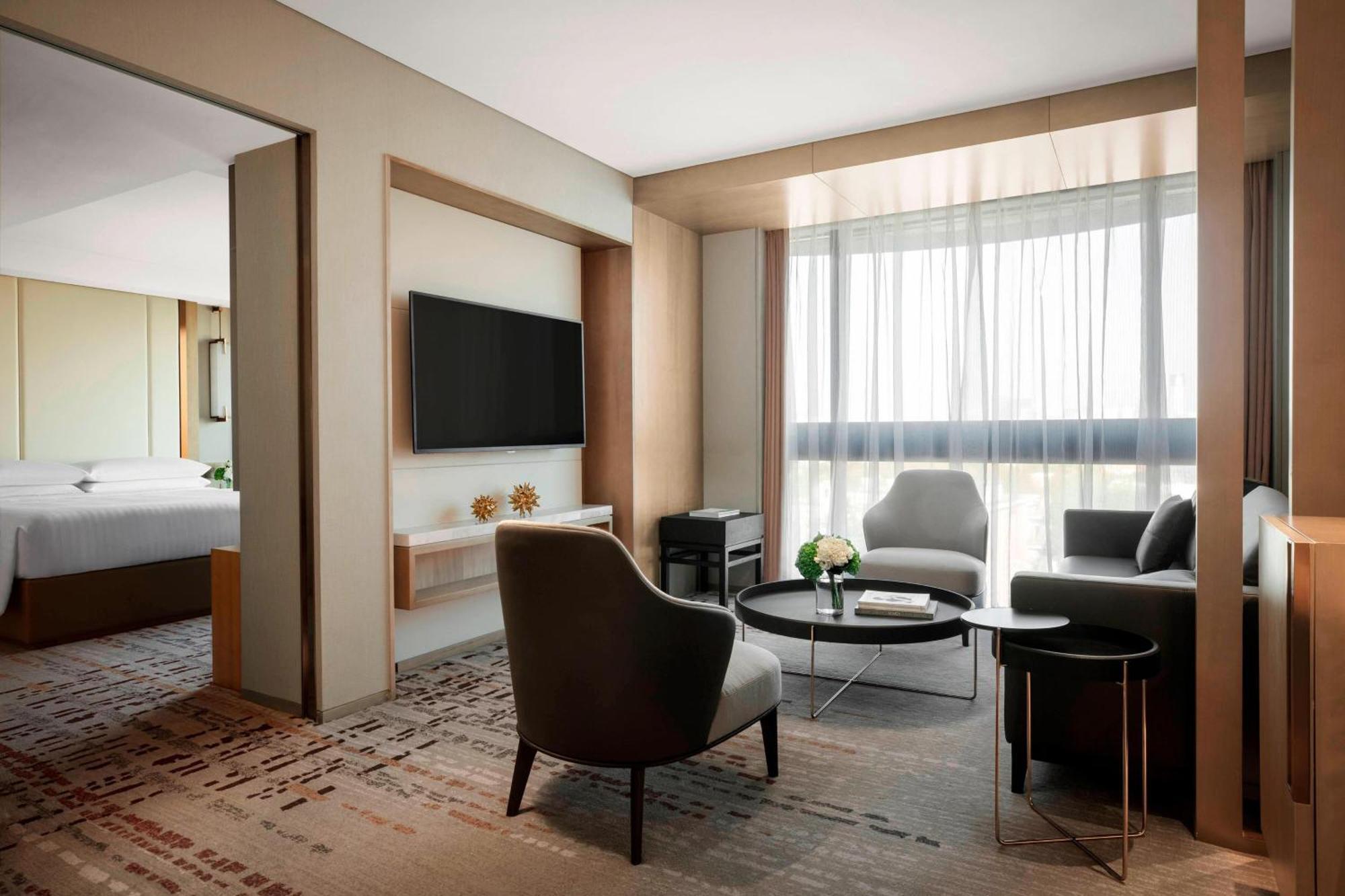 Shanghai Marriott Hotel Hongqiao Exteriör bild