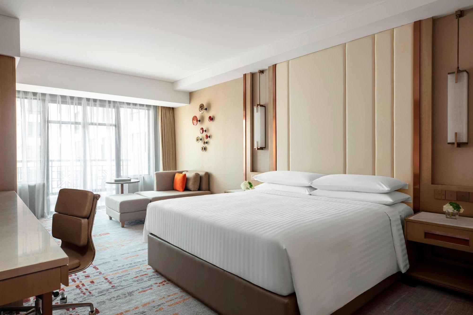 Shanghai Marriott Hotel Hongqiao Exteriör bild