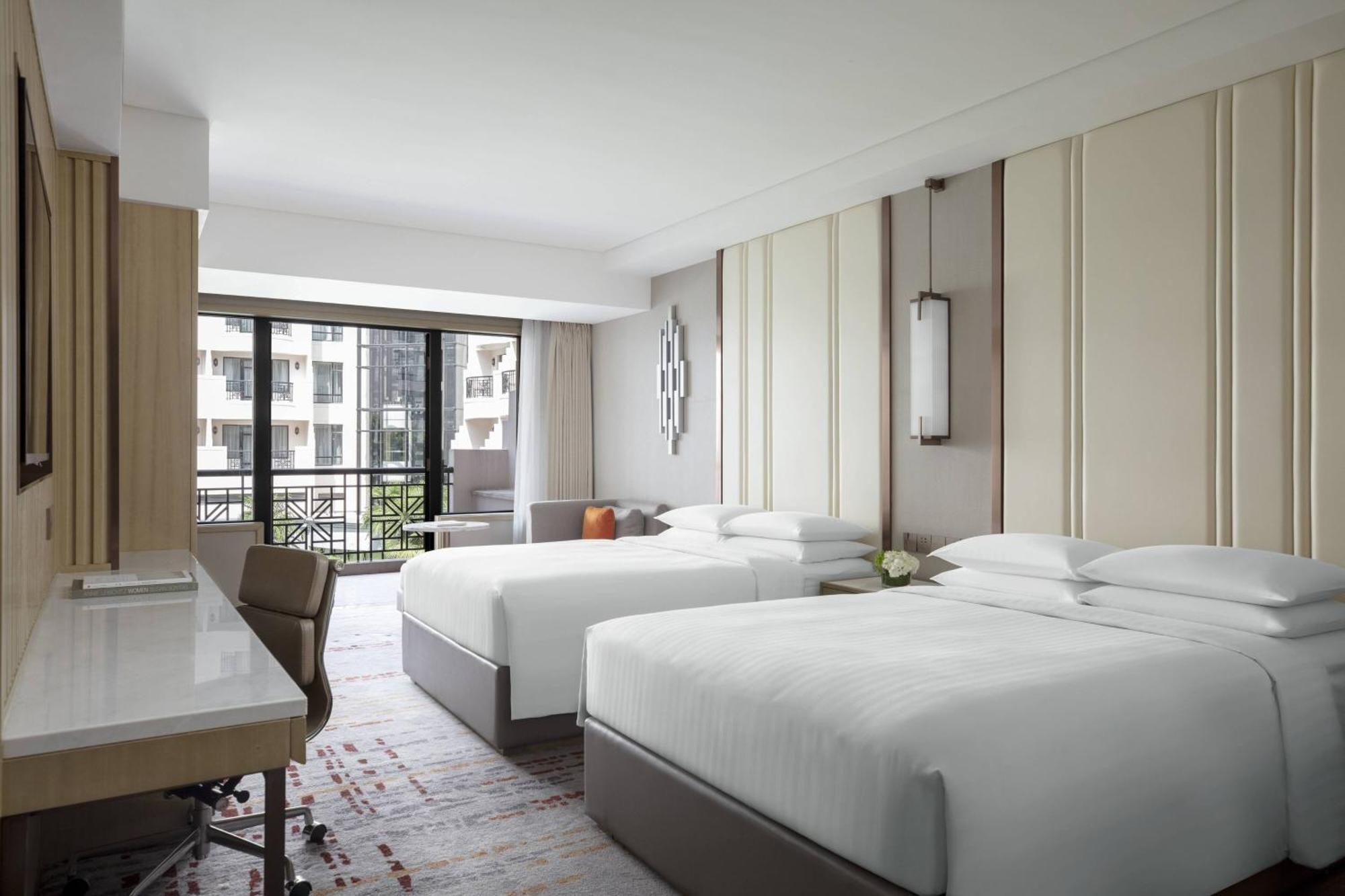 Shanghai Marriott Hotel Hongqiao Exteriör bild