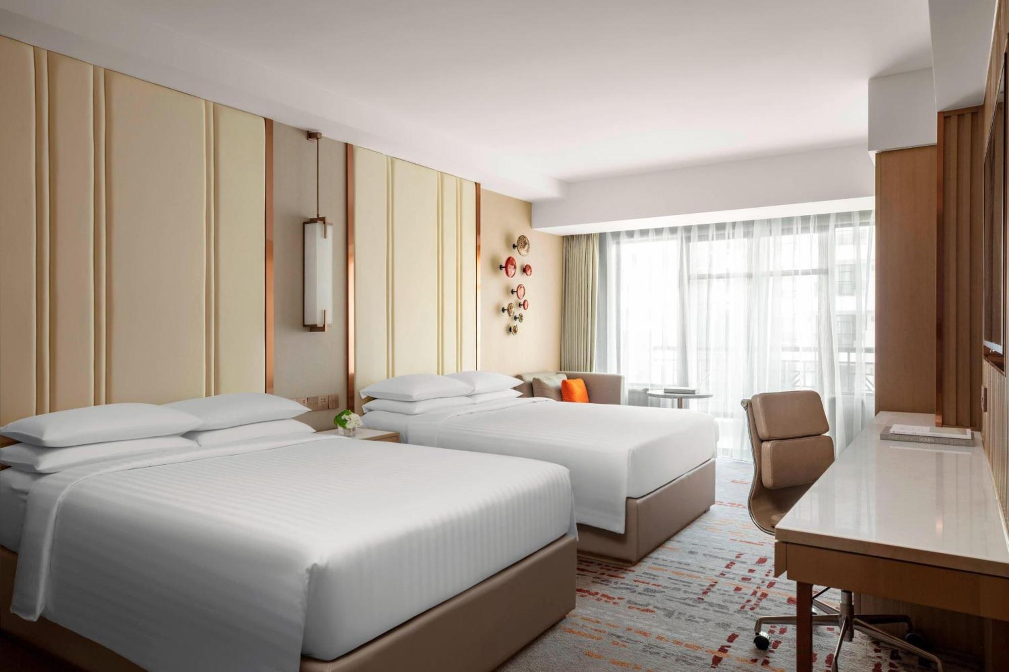 Shanghai Marriott Hotel Hongqiao Exteriör bild