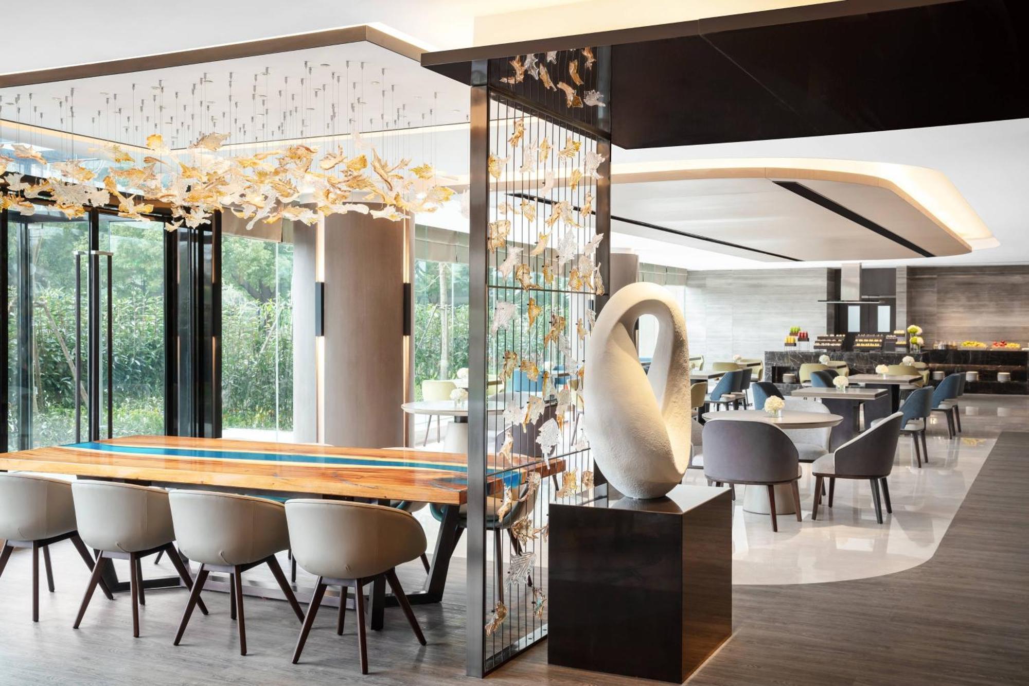 Shanghai Marriott Hotel Hongqiao Exteriör bild