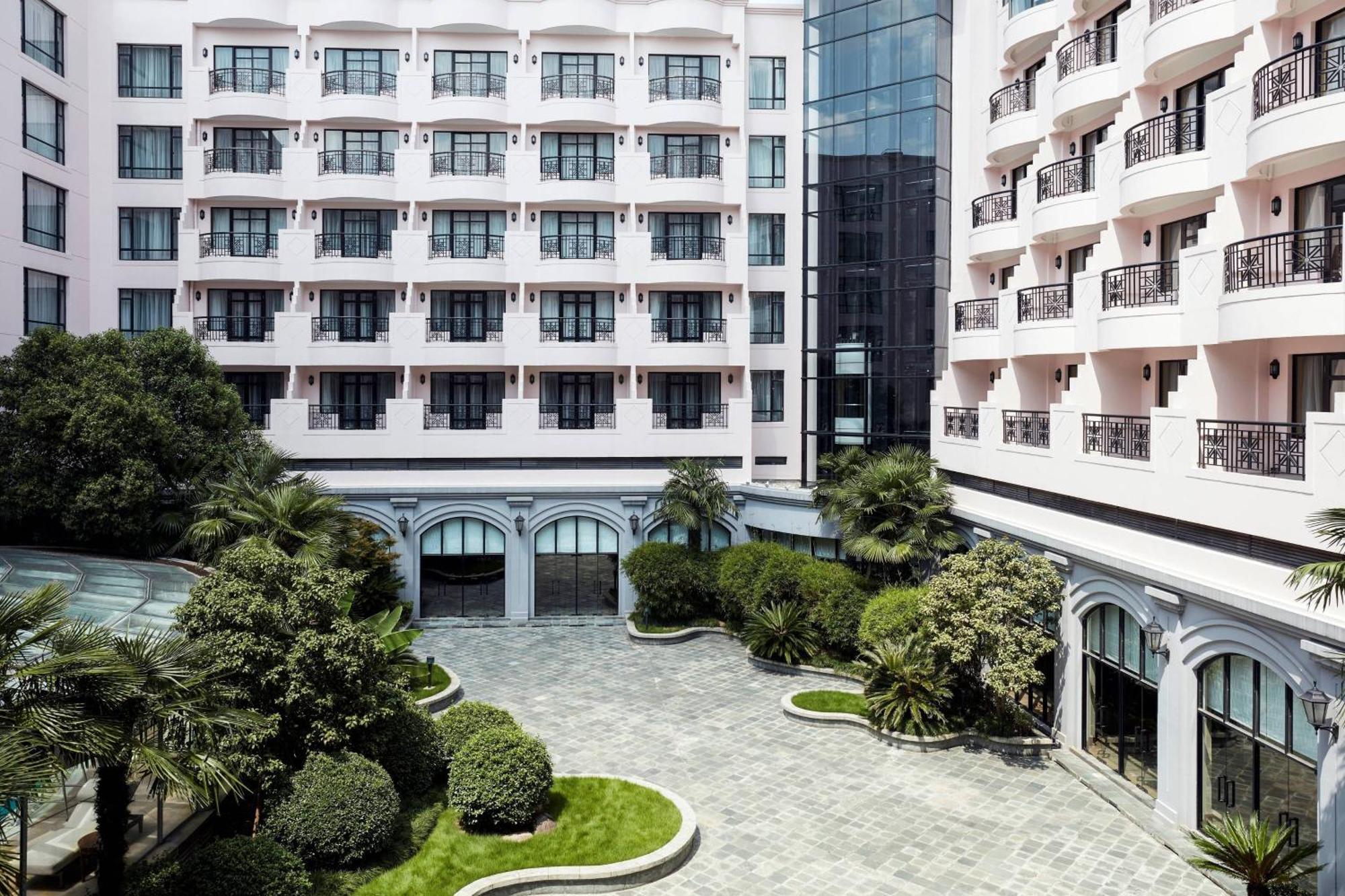 Shanghai Marriott Hotel Hongqiao Exteriör bild