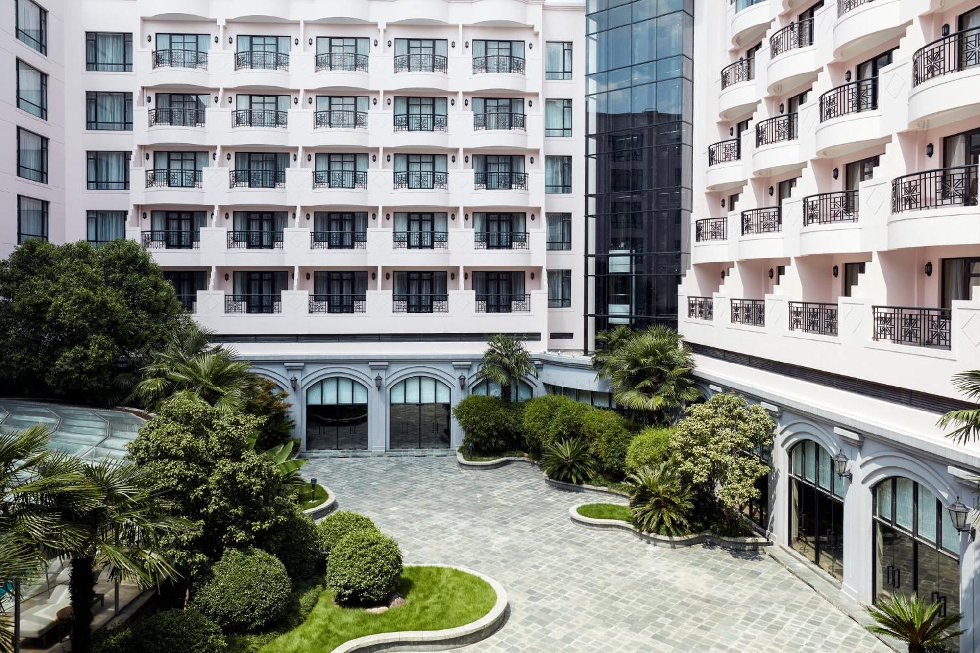 Shanghai Marriott Hotel Hongqiao Exteriör bild